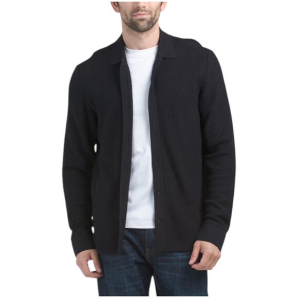 rag & bone Other - RAG & BONE Hayes Knit Button Up Shirt